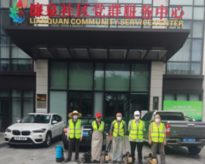 珠海社區(qū)街道登革熱警戒區(qū)消殺現(xiàn)場